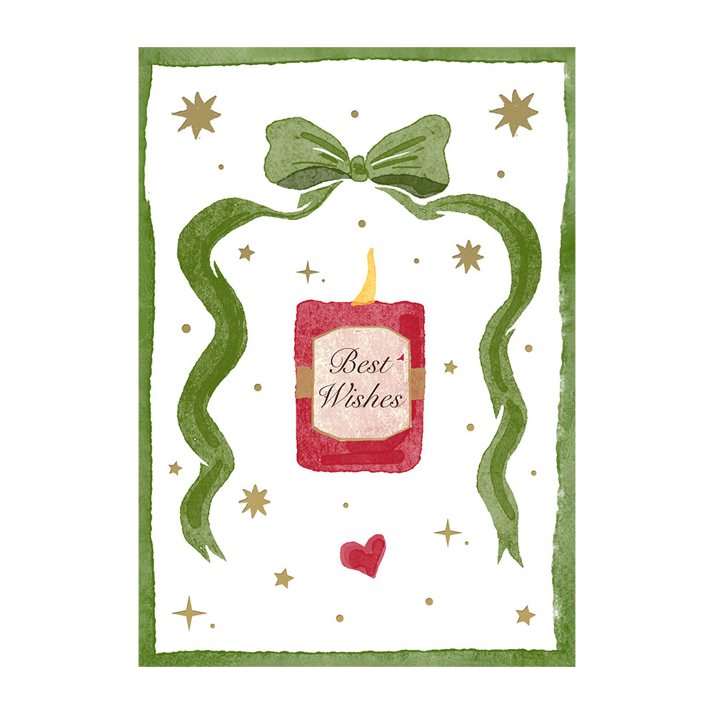 Christmas card - Specially paired with Christmas gift set