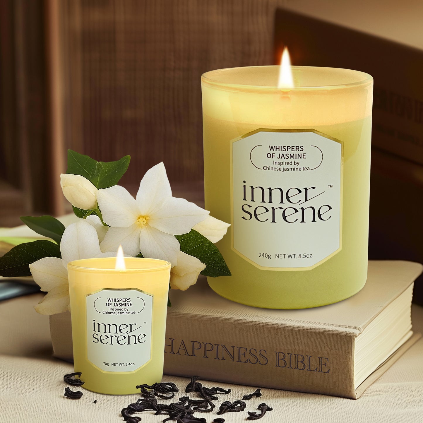 Tea Bundle - Set of 2 Candles 2.4oz（each）
