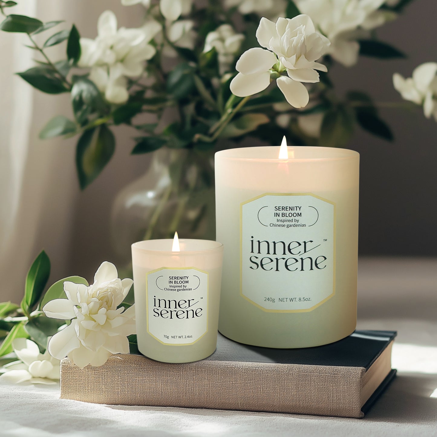 Floral Bundle - Set of 2 Candles 2.4oz（each）