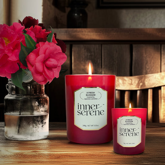 Floral Bundle - Set of 2 Candles 2.4oz（each）