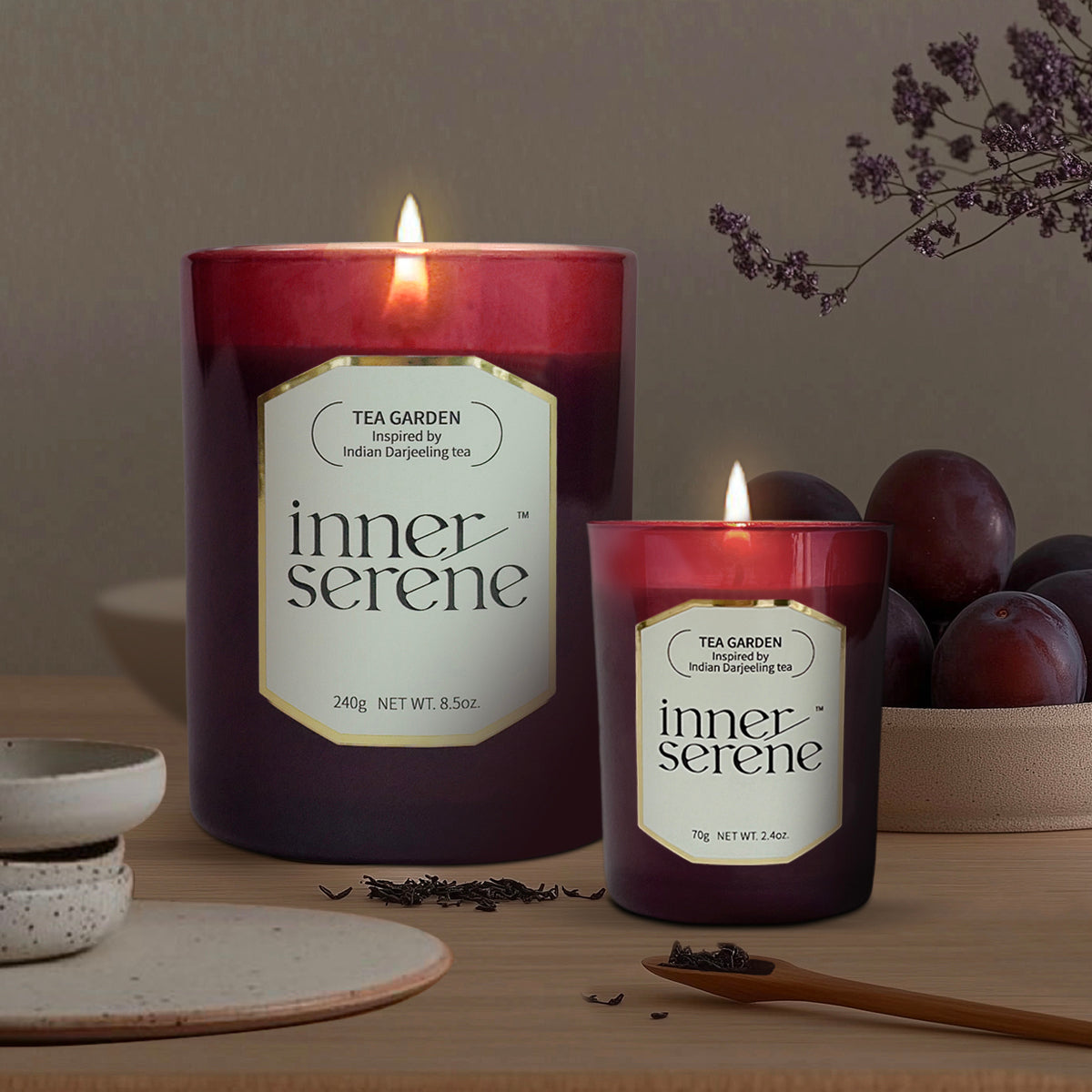 Tea Bundle - Set of 2 Candles 2.4oz（each）