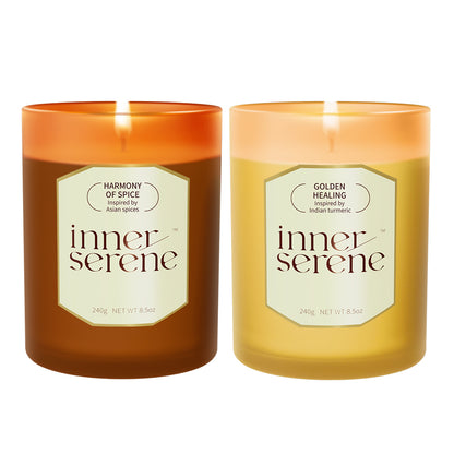 Spice Bundle - Set of 2 Candles 8.5oz（each）