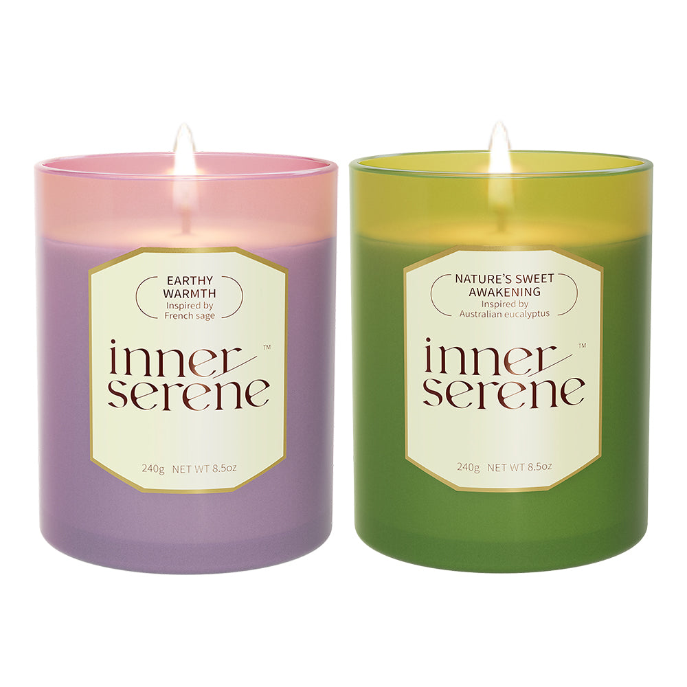 Herbal Bundle - Set of 2 Candles 8.5oz（each）